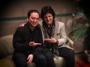 classical guitarist Daisuke Suzuki as an interviewer