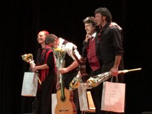 At the end of concert of Canizares