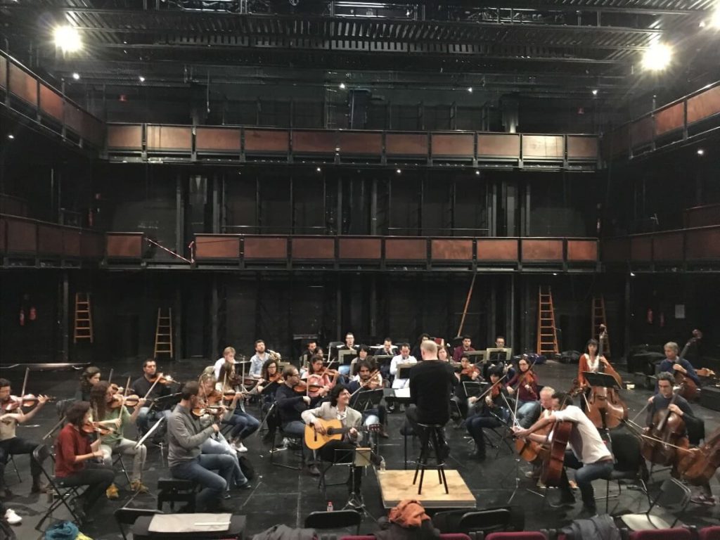 Primer ensayo Orquesta de Cadaqués